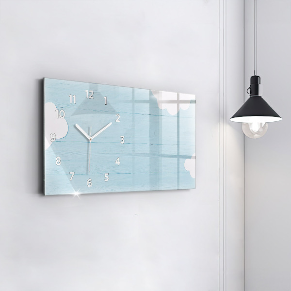 Horizontal wall clock Children's board