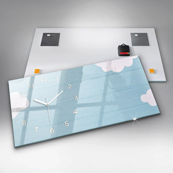 Horizontal wall clock Children's board
