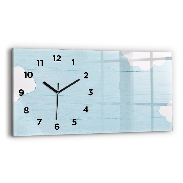 Horizontal wall clock Children's board