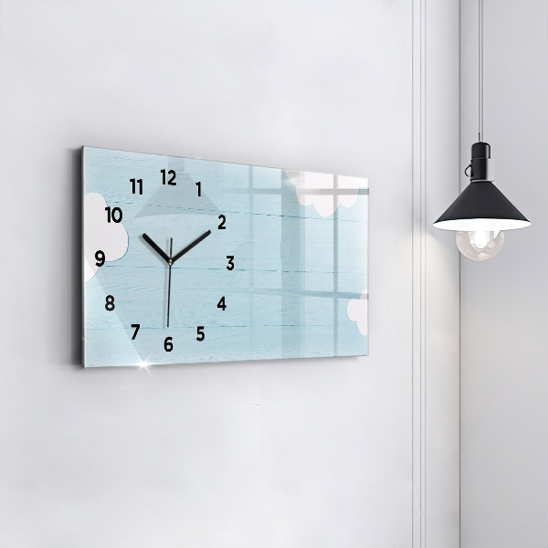 Horizontal wall clock Children's board
