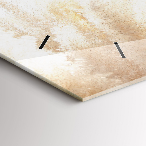 Horizontal wall clock Cereal abstraction