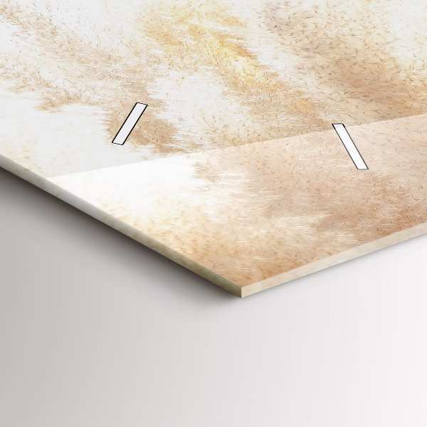 Horizontal wall clock Cereal abstraction