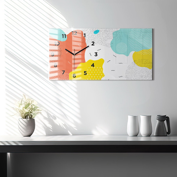 Horizontal wall clock POP Abstraction