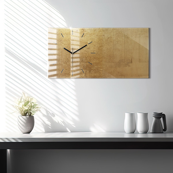 Horizontal wall clock Decorative canvas