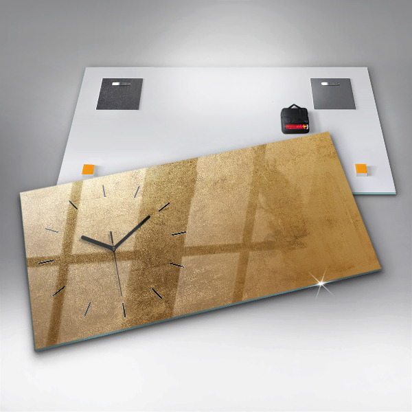 Horizontal wall clock Decorative canvas