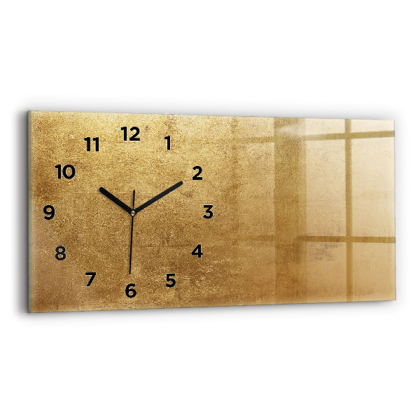 Horizontal wall clock Decorative canvas