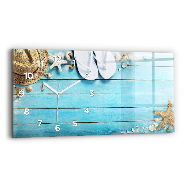 Horizontal wall clock Holiday accessories