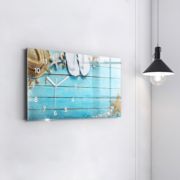 Horizontal wall clock Holiday accessories