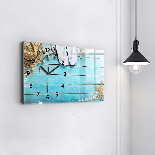 Horizontal wall clock Holiday accessories