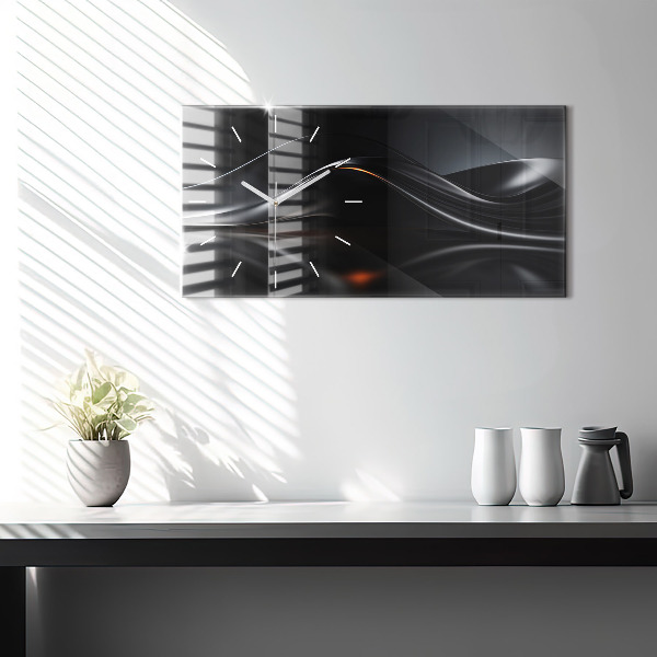 Horizontal wall clock Abstraction