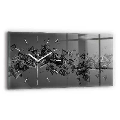 Horizontal wall clock Abstraction