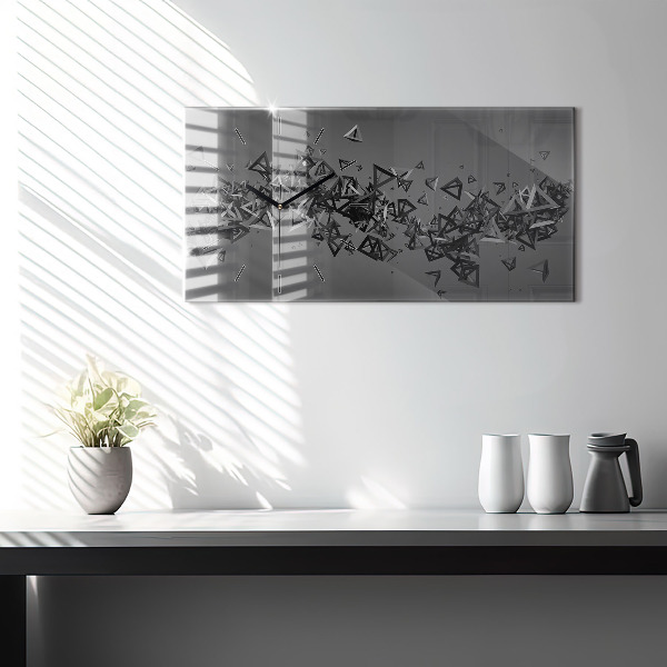 Horizontal wall clock Abstraction