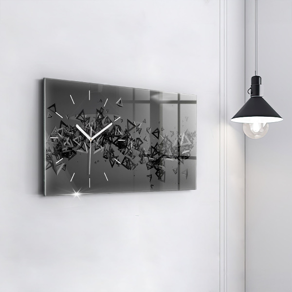 Horizontal wall clock Abstraction