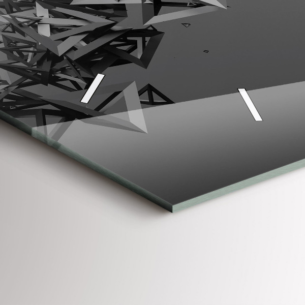 Horizontal wall clock Abstraction