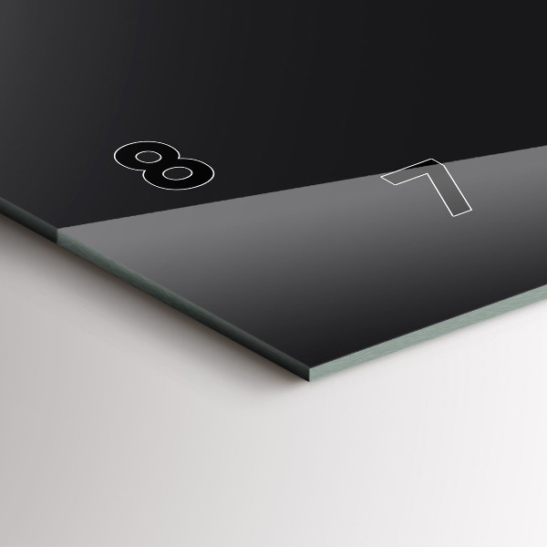 Horizontal wall clock Moon Phases and Insect