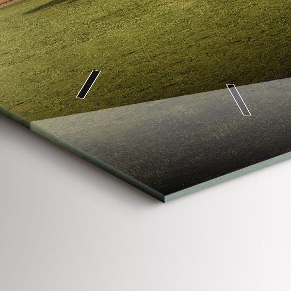 Horizontal wall clock Stonehenge Nimbostratus