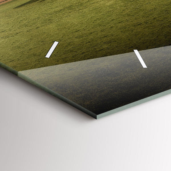 Horizontal wall clock Stonehenge Nimbostratus