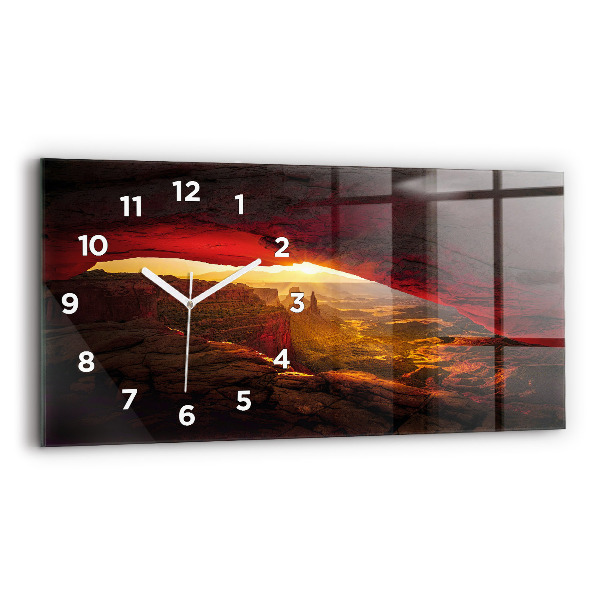 Horizontal wall clock Grand Canyon Arizona