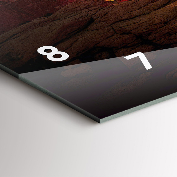 Horizontal wall clock Grand Canyon Arizona