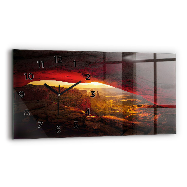 Horizontal wall clock Grand Canyon Arizona
