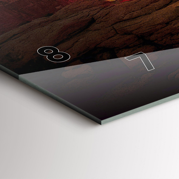 Horizontal wall clock Grand Canyon Arizona