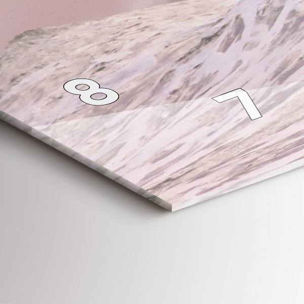 Horizontal wall clock Surfer in Hawaii