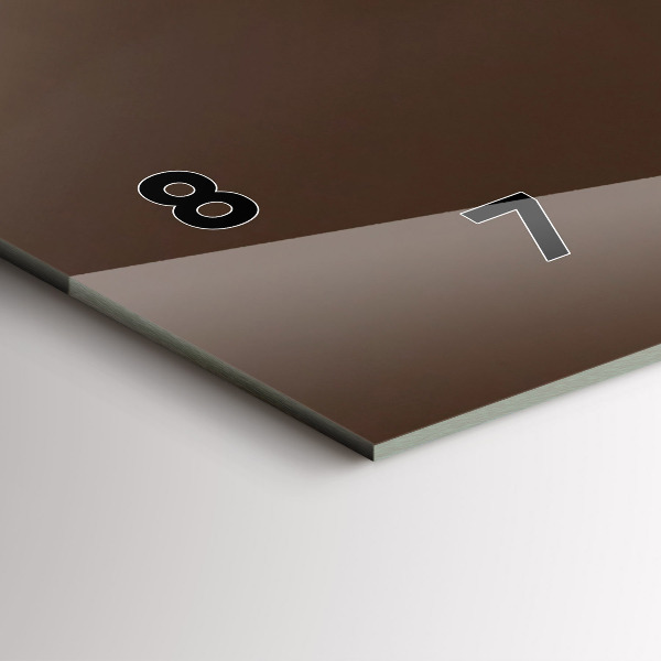 Horizontal wall clock Quad in the desert