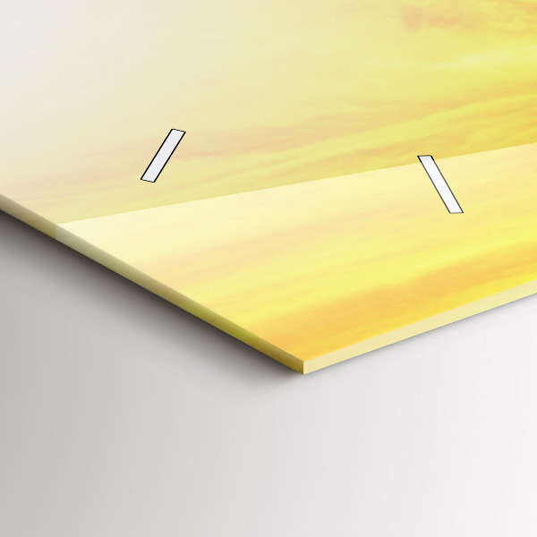 Horizontal wall clock The Eiffel Tower in Paris