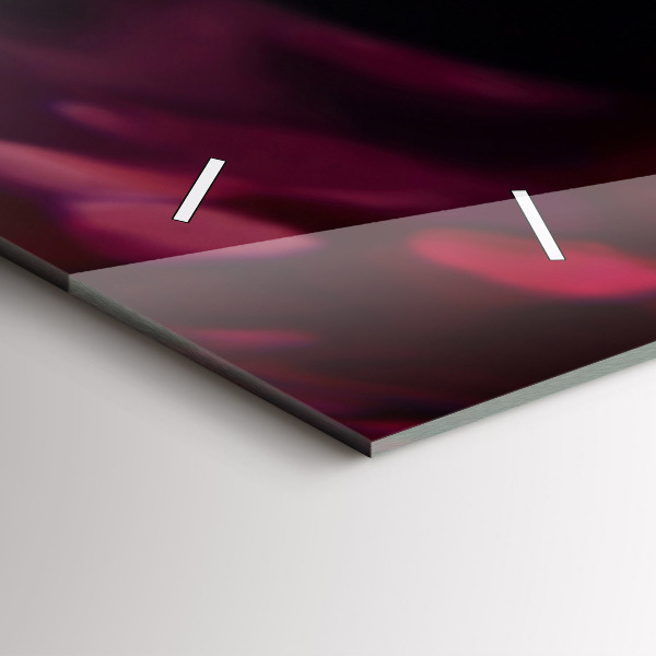 Horizontal wall clock Wine