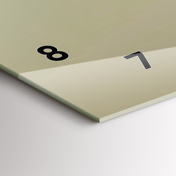 Horizontal wall clock Graphic moose