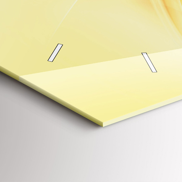 Horizontal wall clock Abstraction waves