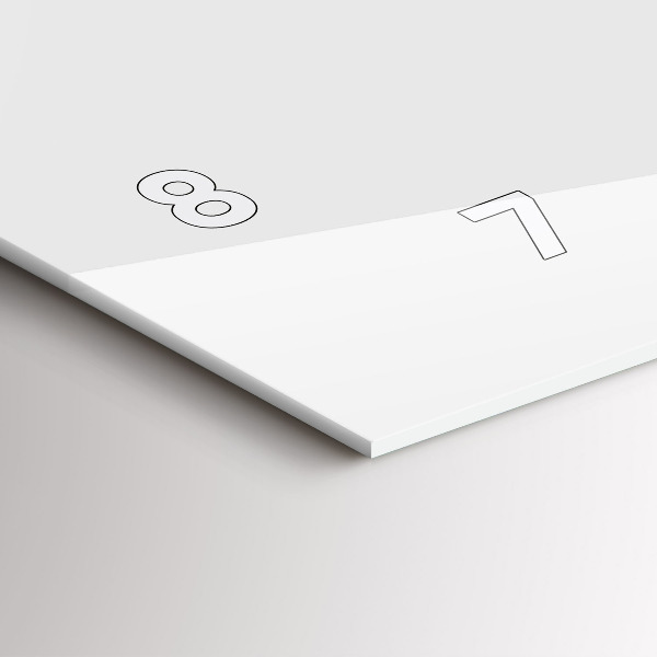 Horizontal wall clock Cartoon bear