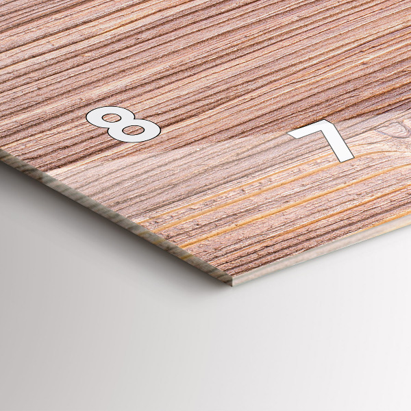 Horizontal wall clock Peppers