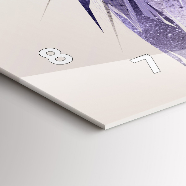 Horizontal wall clock Bird of Predation