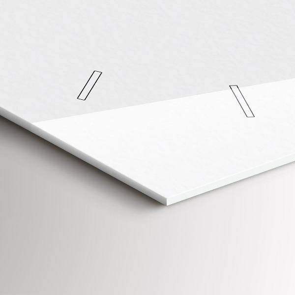 Horizontal wall clock Fashionable woman