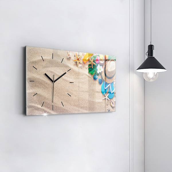 Horizontal wall clock Holiday accessories