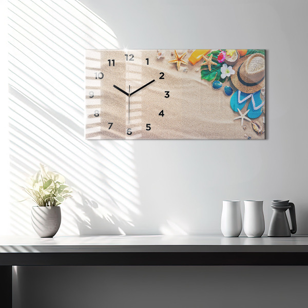 Horizontal wall clock Holiday accessories