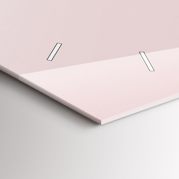 Horizontal wall clock A bouquet of flowers