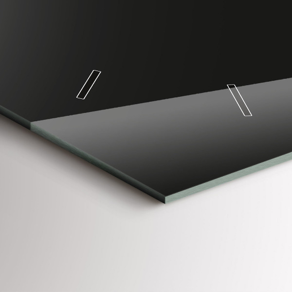 Horizontal wall clock Colorful elephant