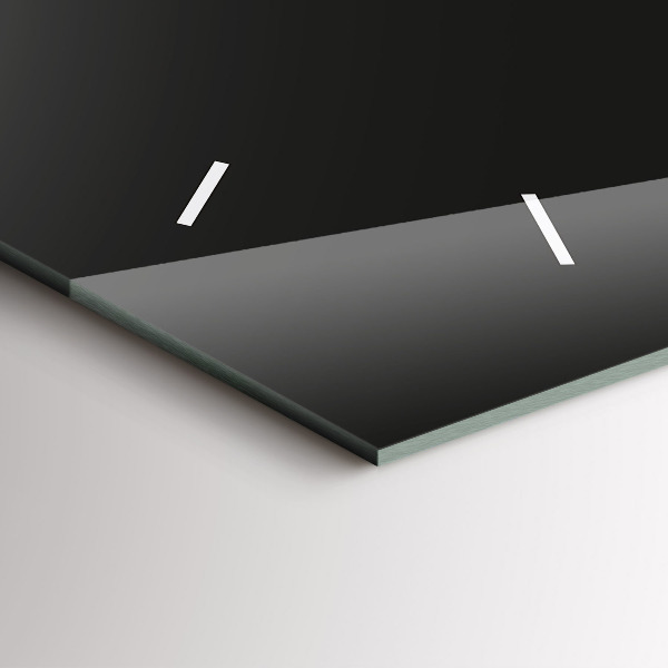 Horizontal wall clock Colorful elephant