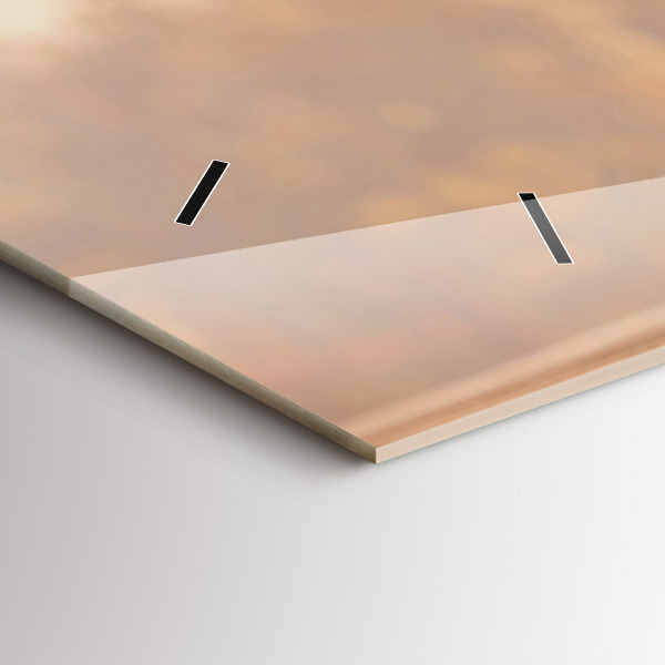 Horizontal wall clock Bottles of wine