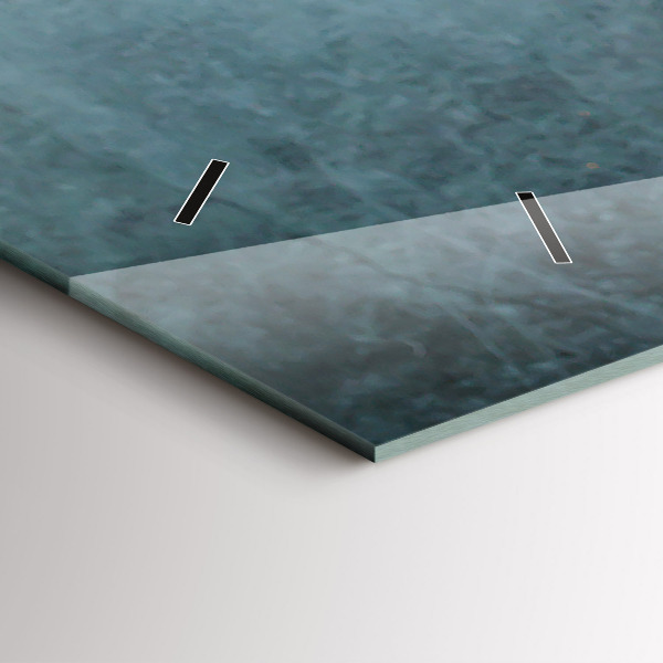 Horizontal wall clock A cup of coffee