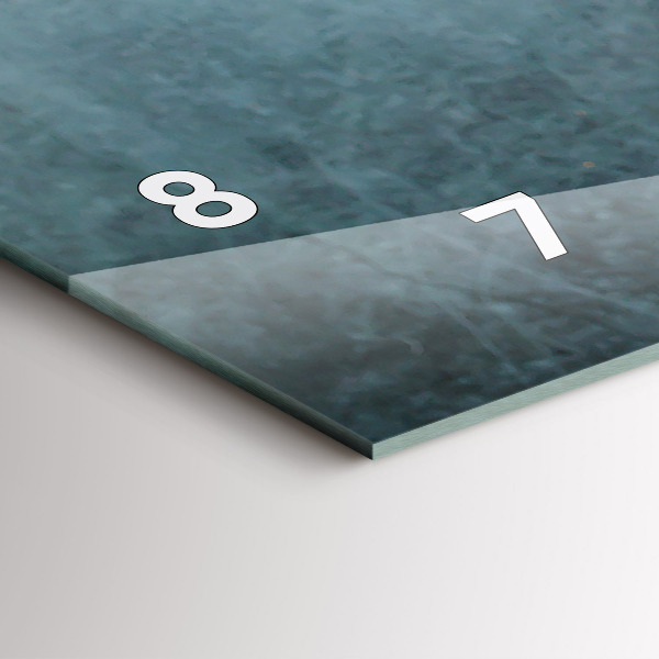 Horizontal wall clock A cup of coffee