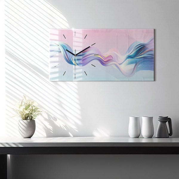 Horizontal wall clock Fluid flow element