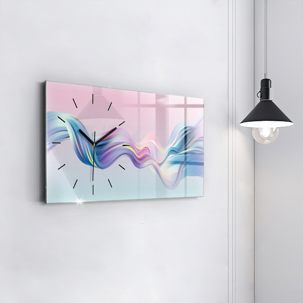 Horizontal wall clock Fluid flow element