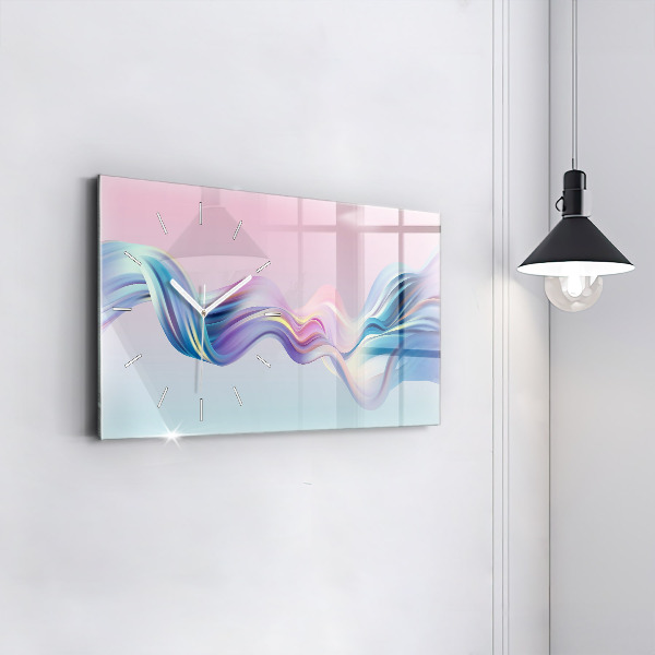 Horizontal wall clock Fluid flow element