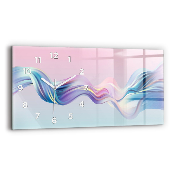 Horizontal wall clock Fluid flow element