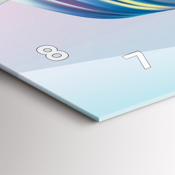 Horizontal wall clock Fluid flow element