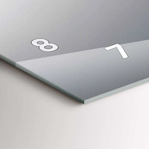 Horizontal wall clock A glass of red wine