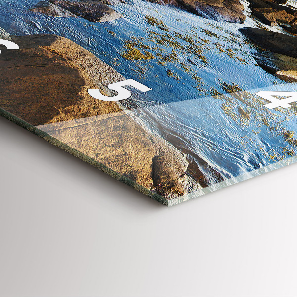 Square wall clock Annisquam Lighthouse